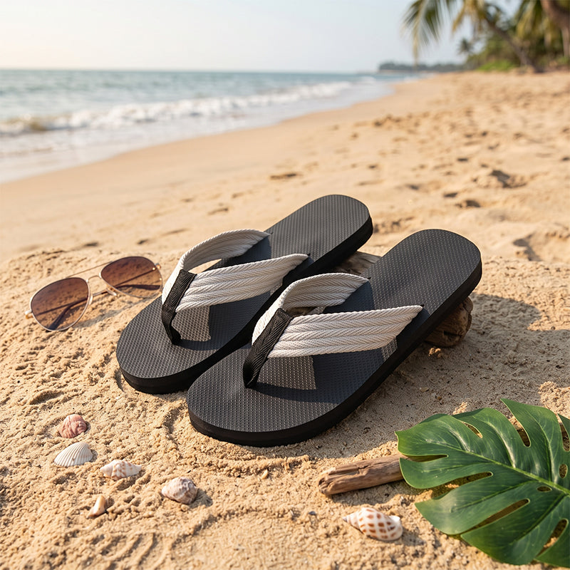 🏖️ Zomerse strandteenslippers voor heren: loop met stijl! 👣