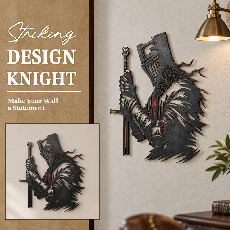 ⚔️Middeleeuwse ridder-wanddecoratie – De bewakingsridder