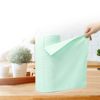 🧼🌀 Microvezel Schoonmaakdoeken Rol