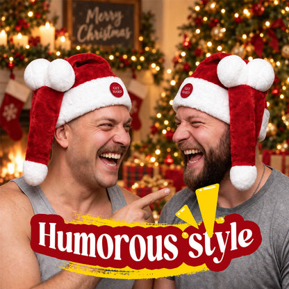 🎄🎅 Grappige Bewegende Kerstmuts – Dé Hit van Elk Kerstfeest!