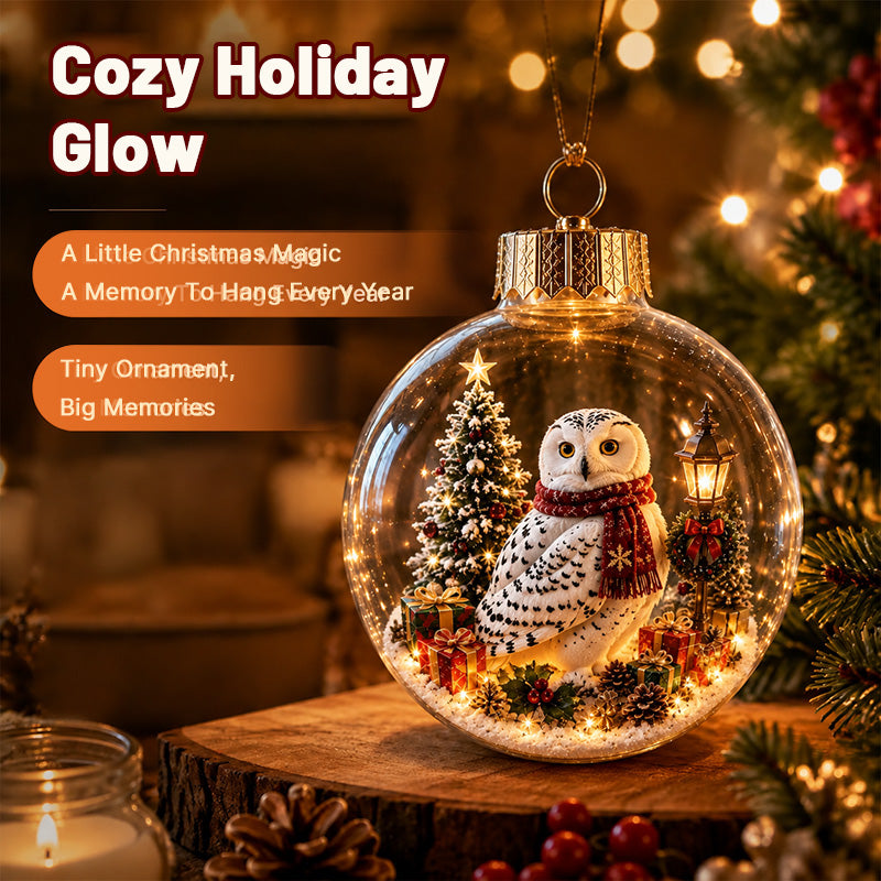 🎄🐻 Animalen Kerstsneeuwbol – Een Betoverend Wintertafereel Voor Thuis! ❄️✨