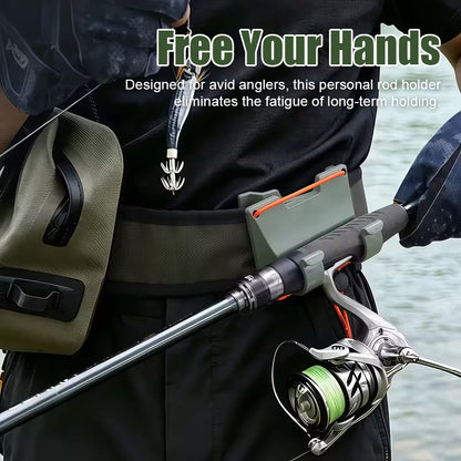 🐠 Heup Hengelhouder – Comfortabel, Veilig & Altijd Klaar om te Vissen! 🎣🌊