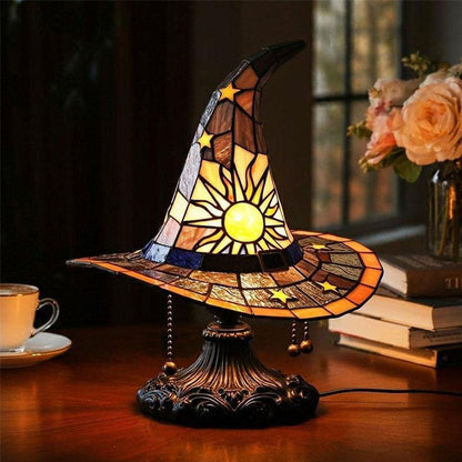 🎃Verlicht je fantasierijke nacht🧙‍♀️Nachtlampje met heksenhoed