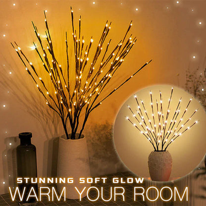 Decoratieve LED-verlichte takken (20 lampjes)
