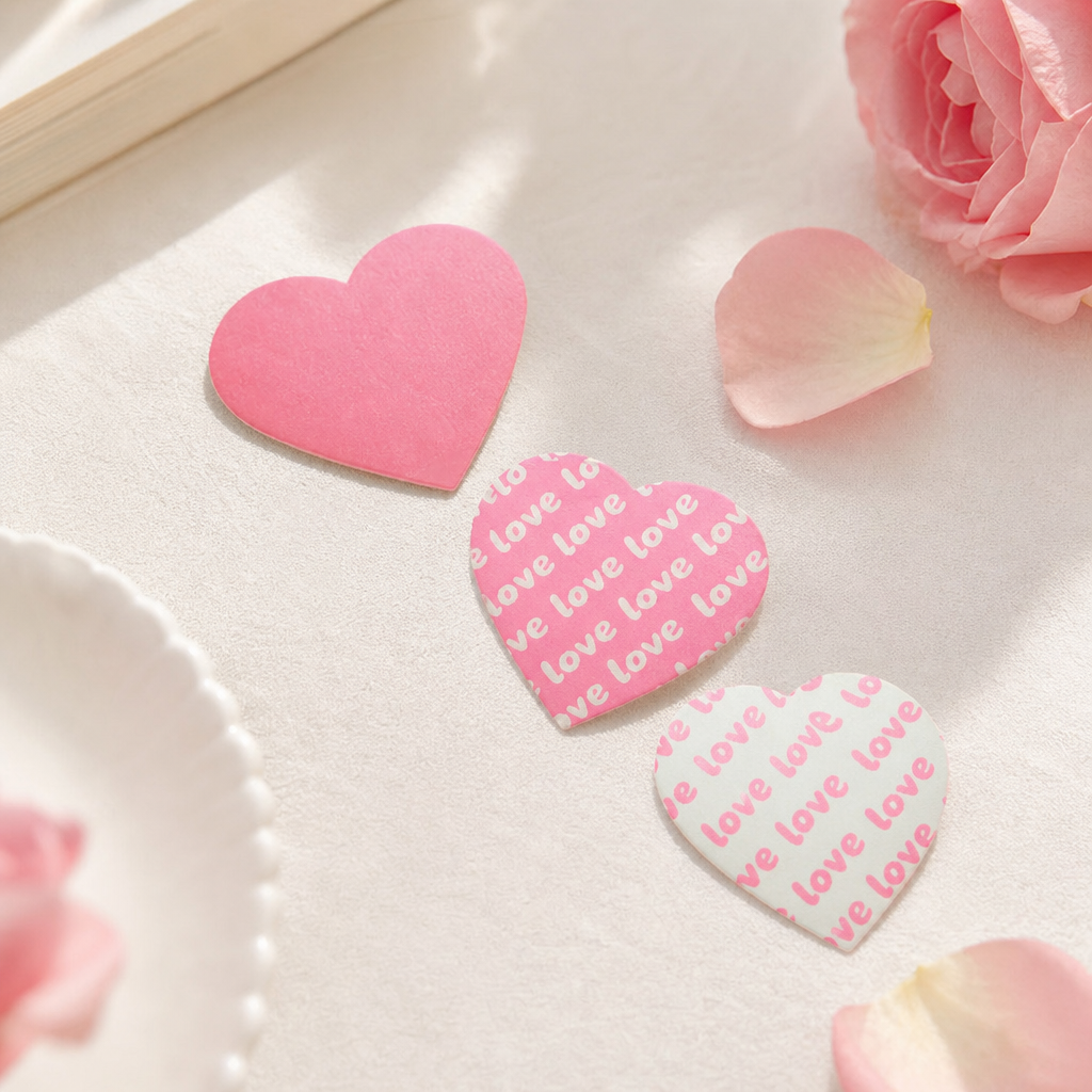 Laat Je Liefde Spreken met Hartvormige Sluitstickers! ❤️✨🎁Sticker met hartje