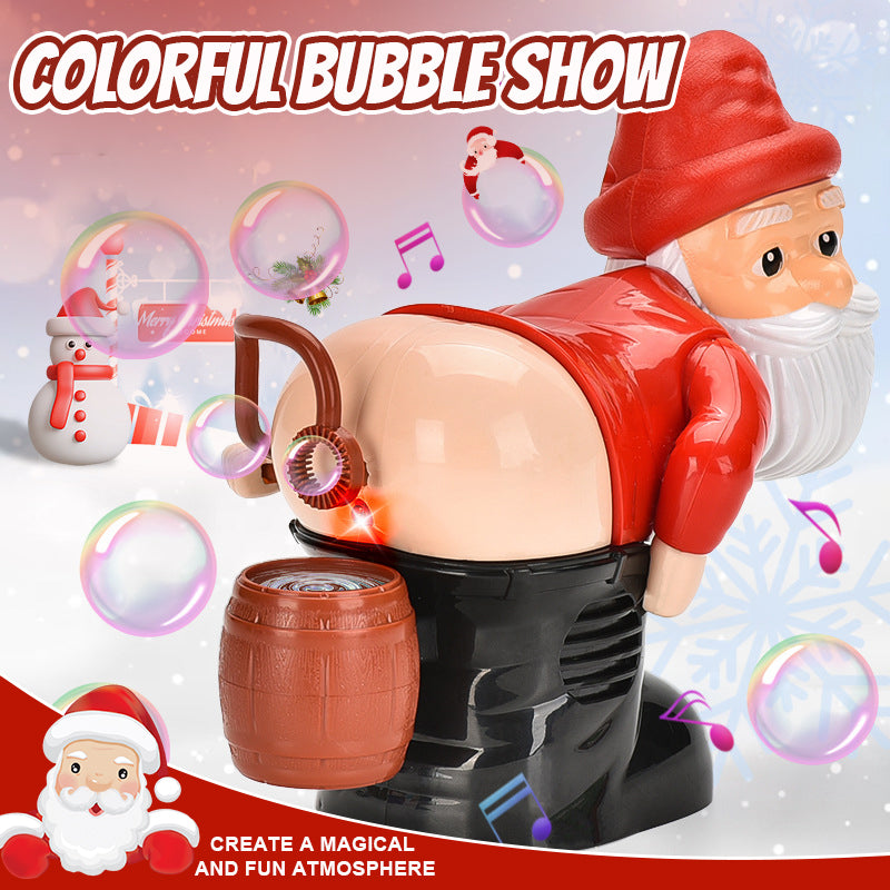 Grappige Kerstman bellenblaasmachine(Bevat geen bubbelwater)