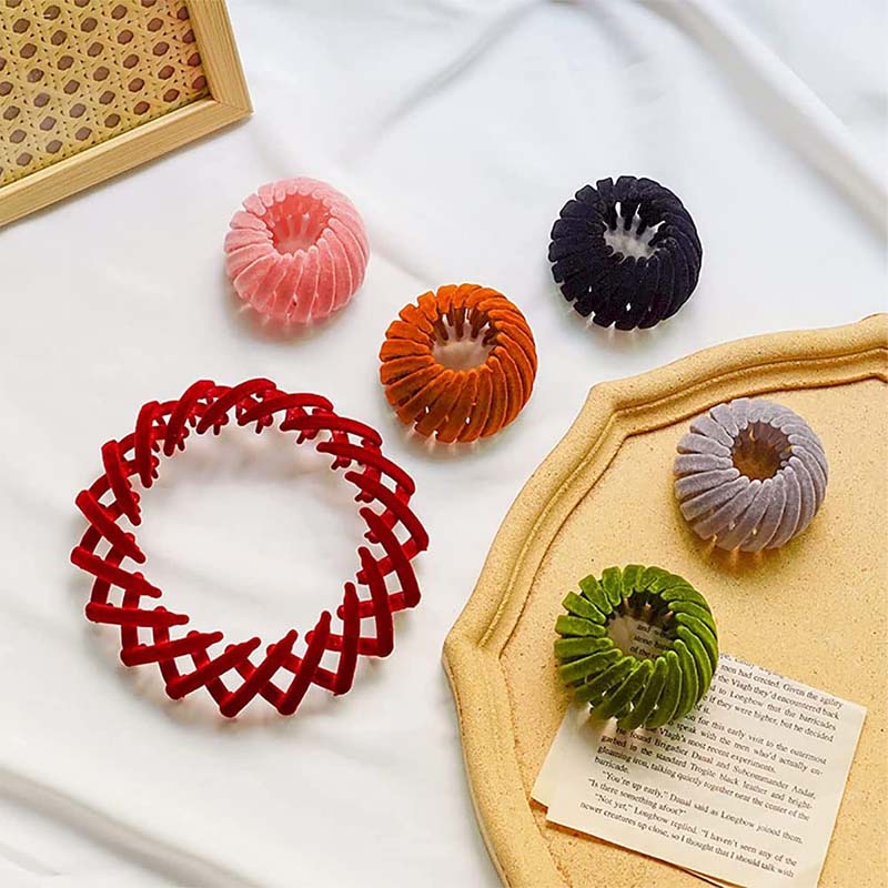 Lazy Hair Bun & Paardenstaartcli – Eenvoudig haaraccessoire voor een opgestoken kapsel in 10 seconden 🧸✨