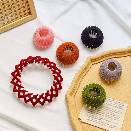Lazy Hair Bun & Paardenstaartcli – Eenvoudig haaraccessoire voor een opgestoken kapsel in 10 seconden 🧸✨