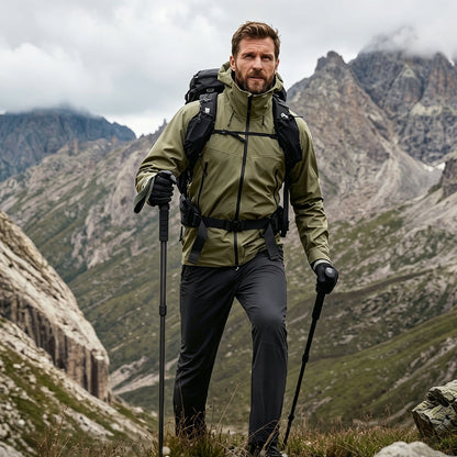 🌄 Aluminium Trekkingstok – Lichtgewicht, Verstelbaar & Comfortabel! 🥾✨