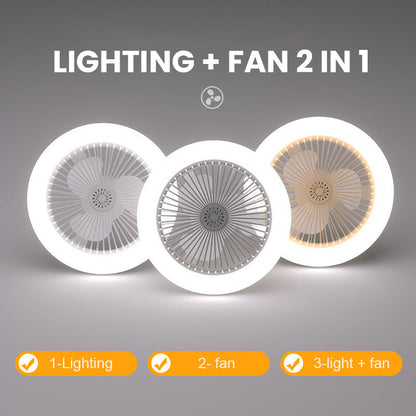Intelligente Afstandsbediening Led Aromatherapy Fan Light