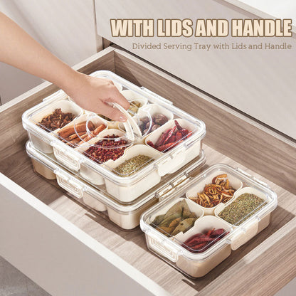 🔥HOT SALE 49% UIT🔥Uitstekende Multifunctionele Opbergdoos voor Kruiden, Snacks