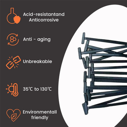 🚗 Instant Car Fix - 🔧 Nylon Universele Kabelbindersluiting - Voor het snel en veilig bevestigen van voertuigonderdelen!