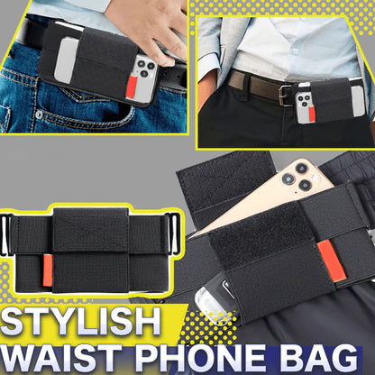 Telefoonhoesje met elastische taille