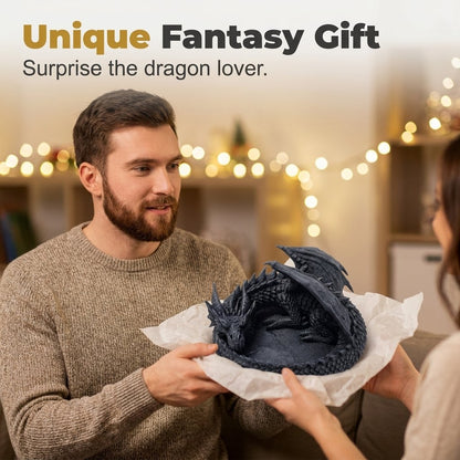 🐉Dragon Guardian 3D-geprinte opbergbak – De schat van de draak!
