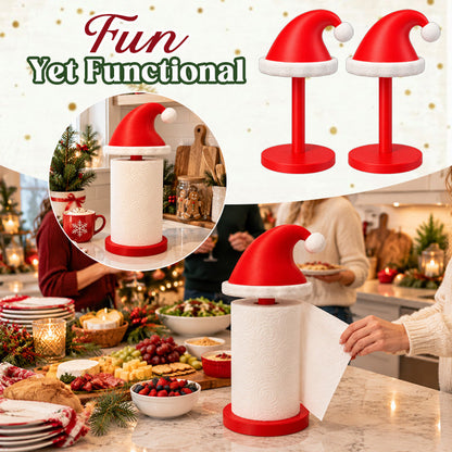 Santa Hat Kitchen Paper Towel Holder