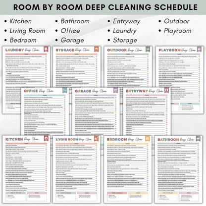 🔥🔥 ADHD-toolbox voor schoonmaken en opruimen — Huishoudplanner