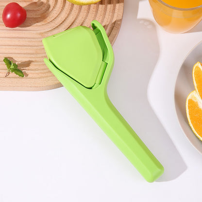 🔥Laatste dag: 50% KORTING🍊 2-in-1 Handmatige Citruspers – Vers Sap Zonder Gedoe! 🍋✨🌿