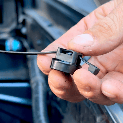 Magnetische kabelbinderhouders