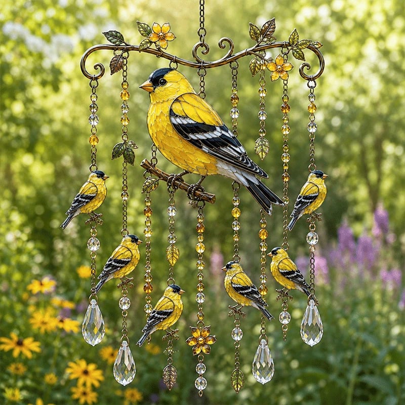 🐦🎐Sierlijke kolibrie-windgong