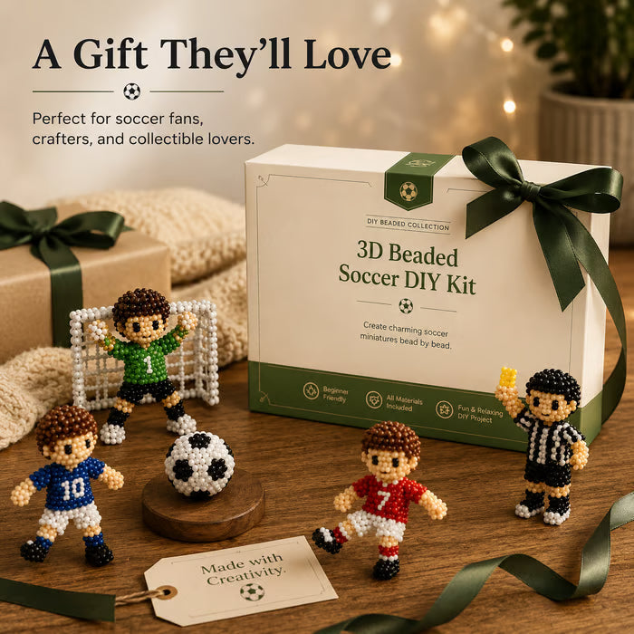 🔥Laatste dag: 50% KORTING Een Creatieve DIY Hobby Voor Echte Voetbalfans! ⚽🌈🪡