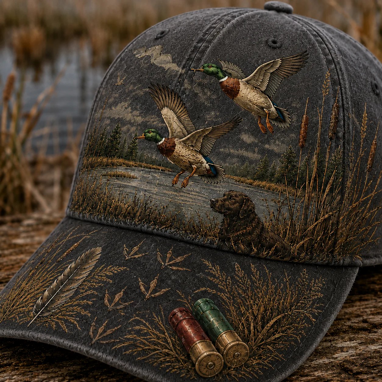 💥SPECIALE AANBIEDING 50% KORTING -🦆 WILD & READY-HOED VOOR DE EENDENJACHT - 100% KATOEN