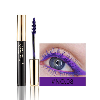 Zijdevezel mascara Wimperkleur mascara