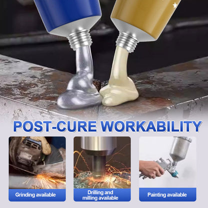 ⏰Wekelijkse speciale aanbieding: 2 halen, 1 gratis🔧 Hittebestendige metaalreparatielijm