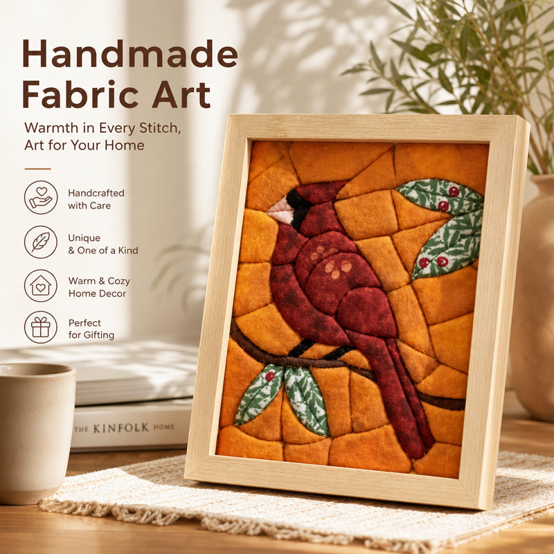 🖼️ Artistieke Patchwork Wanddecoratie – Warmte & Sfeer voor Elk Interieur! ✨🏡