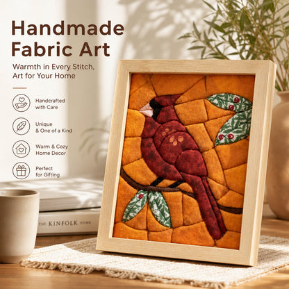 🖼️ Artistieke Patchwork Wanddecoratie – Warmte & Sfeer voor Elk Interieur! ✨🏡