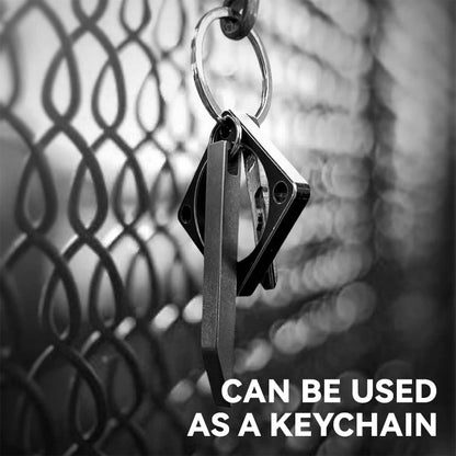Zware EDC koevoet sleutelhanger