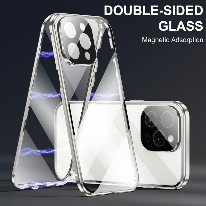 Dubbelzijdig magnetisch anti-kip telefoonhoesje