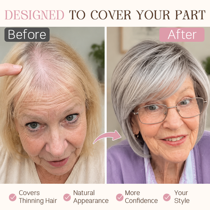 ✨Confidence Hair Topper -- Natuurlijk ogend volume zonder pruik