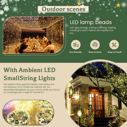 🌟🎇 Flexibele LED Vuurwerklichtjes – Creatieve Koperdraadverlichting voor Elk Interieur
