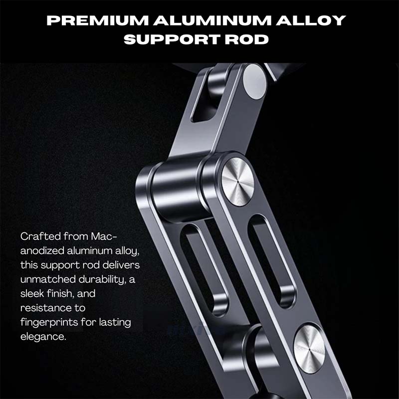 Dubbele zuignap vacuüm magnetische auto telefoonhouder
