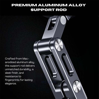 Dubbele zuignap vacuüm magnetische auto telefoonhouder