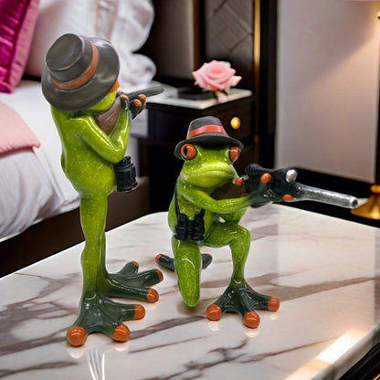 🐸🎯 Kikkerjager – Grappig figuurtje van een kikkerjager
