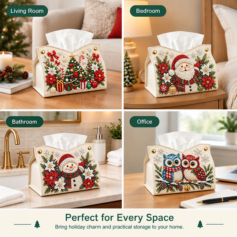 🎄 Kerst DIY Diamond Painting Tissue Box
