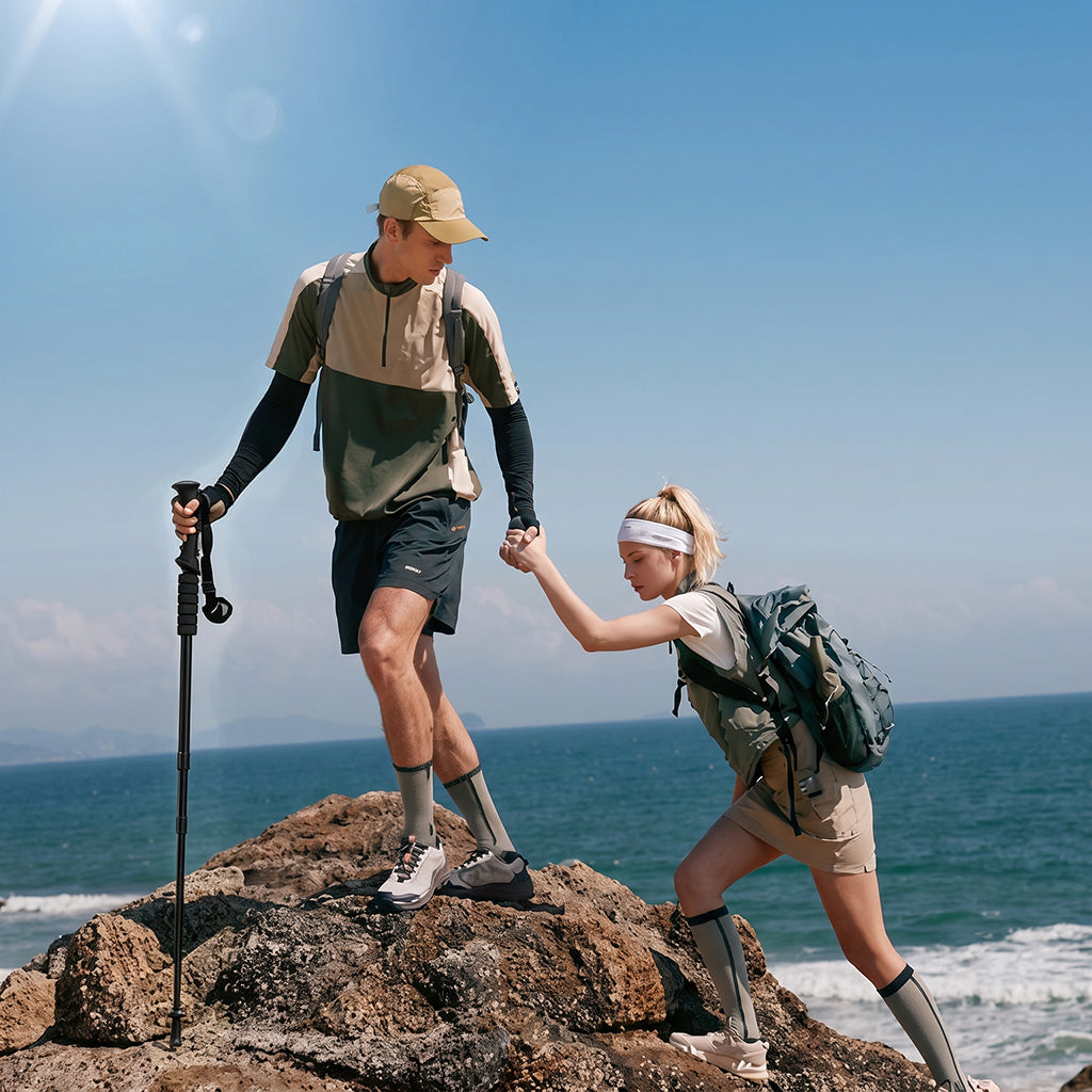🌄 Aluminium Trekkingstok – Lichtgewicht, Verstelbaar & Comfortabel! 🥾✨