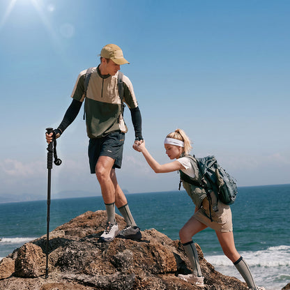 🌄 Aluminium Trekkingstok – Lichtgewicht, Verstelbaar & Comfortabel! 🥾✨