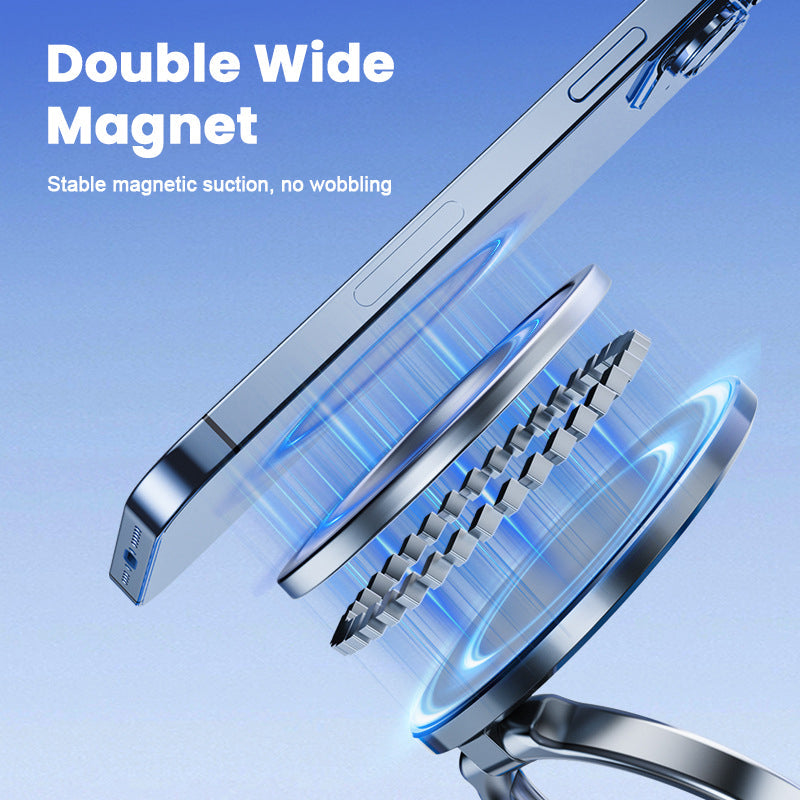 🚗 Mechanische Vacuüm Magnetische Houder voor Autotelefoon - Maak je Handen Vrij, Rij Gemakkelijker! 📱