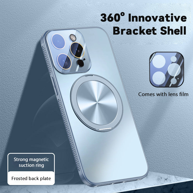 360° draaibare MagSafe-compatibele koeltelefoonhoes met standaard