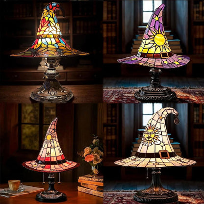 🎃Verlicht je fantasierijke nacht🧙‍♀️Nachtlampje met heksenhoed