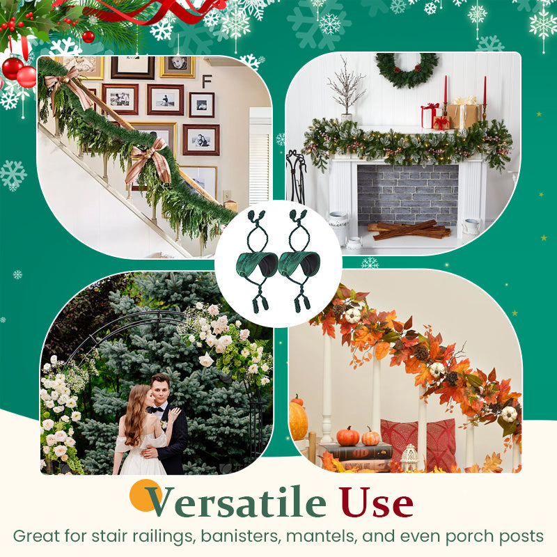 Holiday Wreath Ties