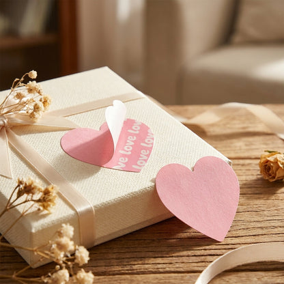 Laat Je Liefde Spreken met Hartvormige Sluitstickers! ❤️✨🎁Sticker met hartje