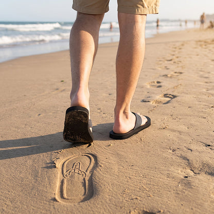 🏖️ Zomerse strandteenslippers voor heren: loop met stijl! 👣