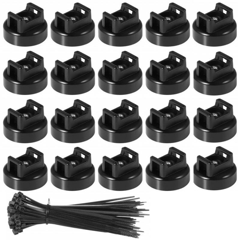 Magnetische kabelbinderhouders