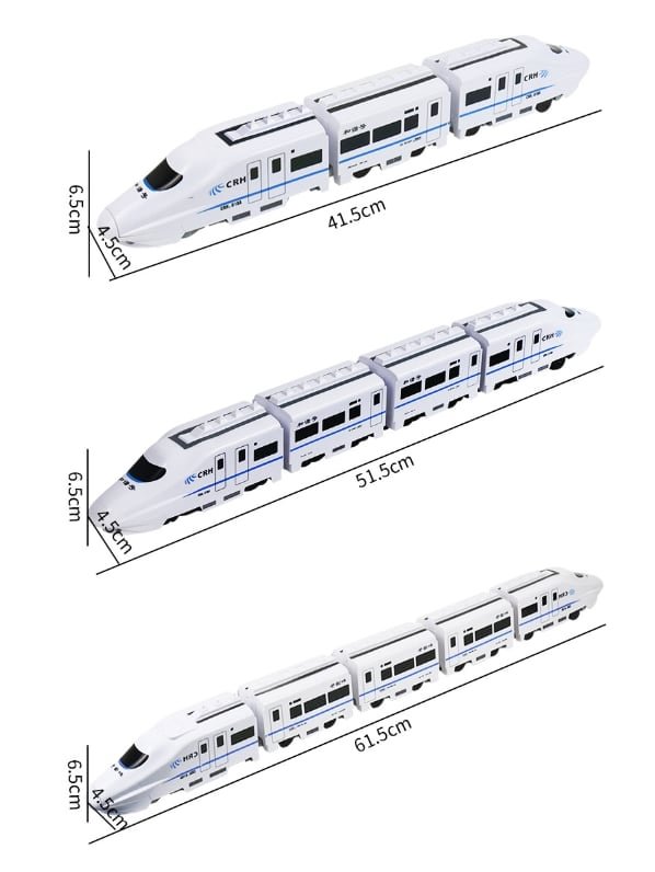 💥Hot Sale 💥-Elektrische universele simulatie hogesnelheidstrein Harmony trein speelgoed
