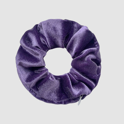 Tie-Dye fluwelen haarelastiekje met rits