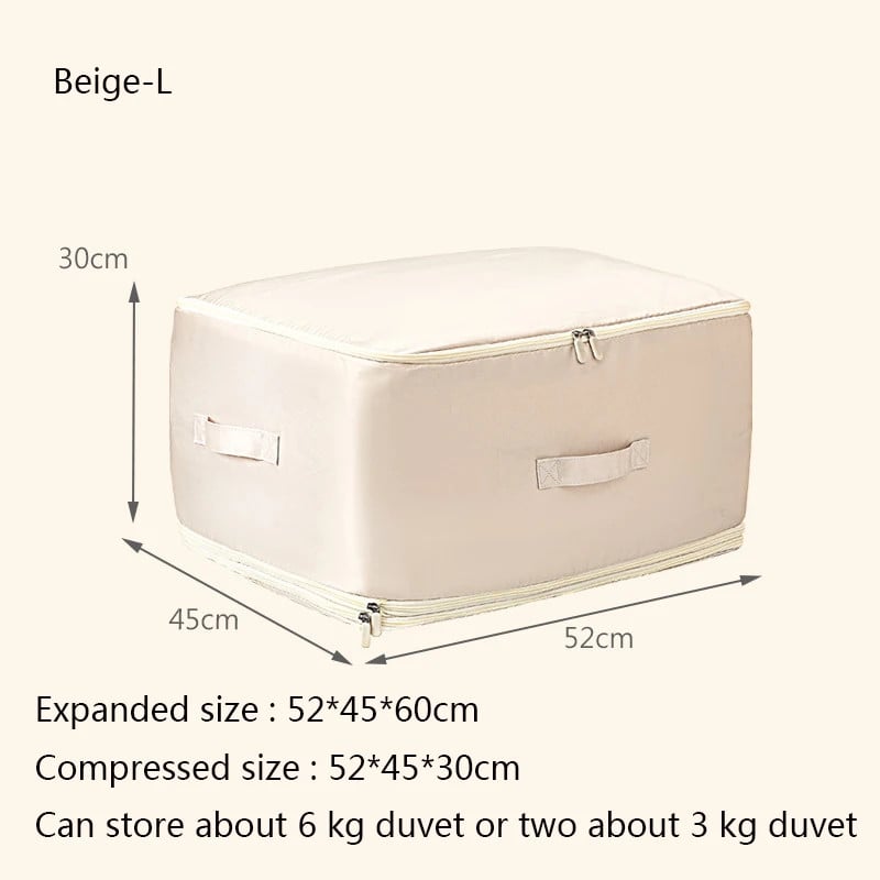 Compressiedekbed opbergtas met grote capaciteit