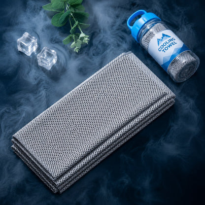 🏃❄️Handdoek tegen koud zweet die je overal en altijd kunt gebruiken! Herbruikbaar, zacht, absorberend, verkoelend en draagbaar